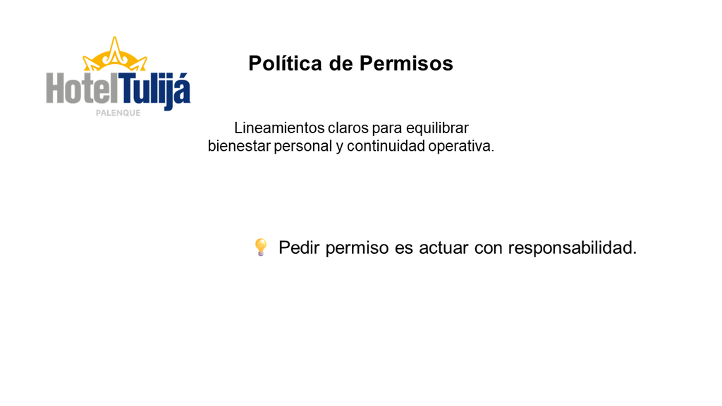 Política de permisos